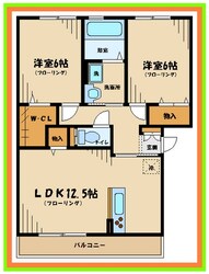 ラテールドゥの物件間取画像